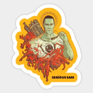 Serious Sam Sticker